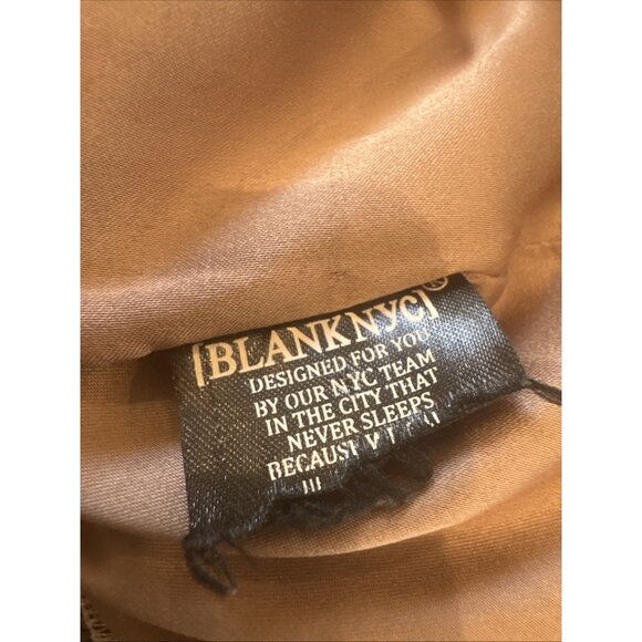 Blanknyc Brown & Black Snake Print Faux Leather Mini Skirt Size 31 - Picture 7 of 9